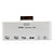  HDMI + AV + SD / TF tarjeta de la cámara lector de Kit de conexión usb lector de tarjetas para el iPad 2 protectores de nuevo (blanco)