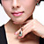  Water Droplet Design Crystal and Platinum Plated Alloy Necklace with Earrings