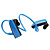  4gb nueva venta caliente mp3 deporte auriculares (azul)