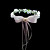  Bow Design Wedding Flower Girl Wreath
