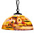  Picture Patterned Pendant Light with 1 Light