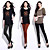  Lady Casual Skinny Pants