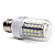  E27 66x3528 SMD 3.5W 430LM 5500-6500K Natural White Light LED Corn Bulb (230V)