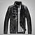  outwear homens casuais da jaqueta