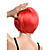  Capless Synthetic Short Red Party Wigs