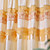  princesa de color amarillo de jacquard cortinas de las ventanas (cortinas par)