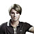  Capless Synthetic Short Straight Men's Wigs