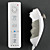  mini-télécommande et Nunchuk pour Wii / Wii U (blanc)