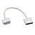  Masculino 30PIN a cabo de extensão fêmea para iphone 4, 3GS 4s, 3g, o ipad novo e ipods (20cm)
