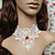  main blanche dentelle princesse lolita nackelace