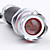  Slim Mini 2 Modes Zoom LED Flashlight Keychain with Clip
