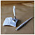  Calla Lily Wedding Pen Set In White Resin