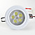  5*1W 450LM 5500-6500K White LED Ceiling Light Bulb (85-265)