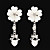  Gorgeous Alloy Elegant Rhinestone Wedding Jewelry Set Including Tiara,Necklace,Earrings