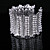  des dames magnifiques bracelet strass de la mode