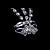  Gorgeous Ladies' Personalized Rhinestone Bracelet And Ring