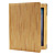 bois étui en cuir tendance pu et stand pour le nouvel iPad et iPad 2 (couleurs assorties)