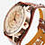  Fashionable Unisex's PU Analog Quartz Wrist Watch (Assorted Colors)