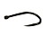  Flat Carbon Steel Fishhook with Curved Point (30-Piece Pack)