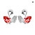  Swan Pattern Earrings