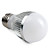  Ampoule LED Ronde Blanc Chaud (220V), E27 6W 550-650LM 3000-3500K