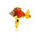  anneau de poissons rouges petite