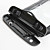  Transparent PVC Waterproof Pouch with Strap for iPhone 4 4S Others (Black, 5m)