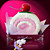  swiss roll cake handdoek met kunstmatige cherry - set van 2 (willekeurige kleur)