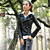  Long Sleeve Standing Collar Party/ Career PU Jacket With Pockets(More Colors)