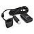  usb opladen kits met 1800mAh oplaadbare batterij voor de Xbox 360 controller (zwart)