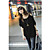  moda manga morcego solta assentamento camisa