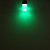  E27 5W RGB Light Golden Shell Remote Controlled LED Crystal Candle Bulb (85-265V)