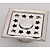  drain de plancher chrome 0918-dl004