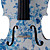  Kinglos - (YZ-1201) Blue-White Porcelain Design Solid Spruce Violin Outfit (Multi-Size)