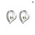  Sweet Heart Pattern Earrings