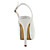  SIERRA - Slingbacks Hochzeit Pfennigabsatz Satin