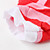  polo à rayures pour les chiens (xs-l, rose)