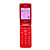  Z222 - Dual SIM 2.3 Inch LED lights Resistive Touchscreen Flip Phone (FM MP3 / MP4 Bluetooth)