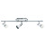  moderne metal inbouw led spot lampen met 3 lampjes nikkel klaar