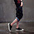  Single Breasted Design Mens' Cropped Jeans