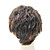  100% Human Hair Capless Short Curly Brown Wig