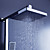  Contemporary Tub Shower Faucet with 8 inch Shower Head + Hand Shower