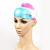  Rainbow Color Silicone Swim Cap