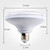  E27 52-5050 SMD 7.5-8.5W 450-650LM 6000-6500K Natural White Light LED Spot Bulb (220-240V)