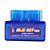  Super Mini Bluetooth ELM327 OBD2 V1.5 Interface Tool Diagnostic Automobile - Bleu