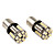  1156 44*1210 SMD CANBUS White LED Car Signal Lights (2-Pack, DC 12V)