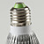  E27 10W 660LM 3000-3500K Warm White COB LED Spot Bulb (85-26V)