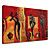  Hand-painted People Oil Painting with Stretched Frame
