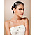  Simple Design Wedding Bridal Headpiece