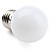  Lâmpada Branca de Bola E27 1W 50-80LM 2800-3300K -